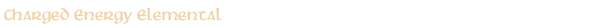 Charged Energy Elemental