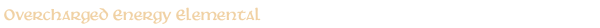 Overcharged Energy Elemental
